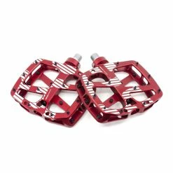 E-thirteen Plus Flat Pedals - Rosso