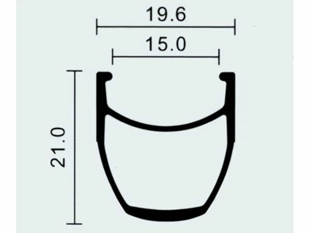 Halo Cerchio Classico Retrò 700c - Lucido - immagine 5