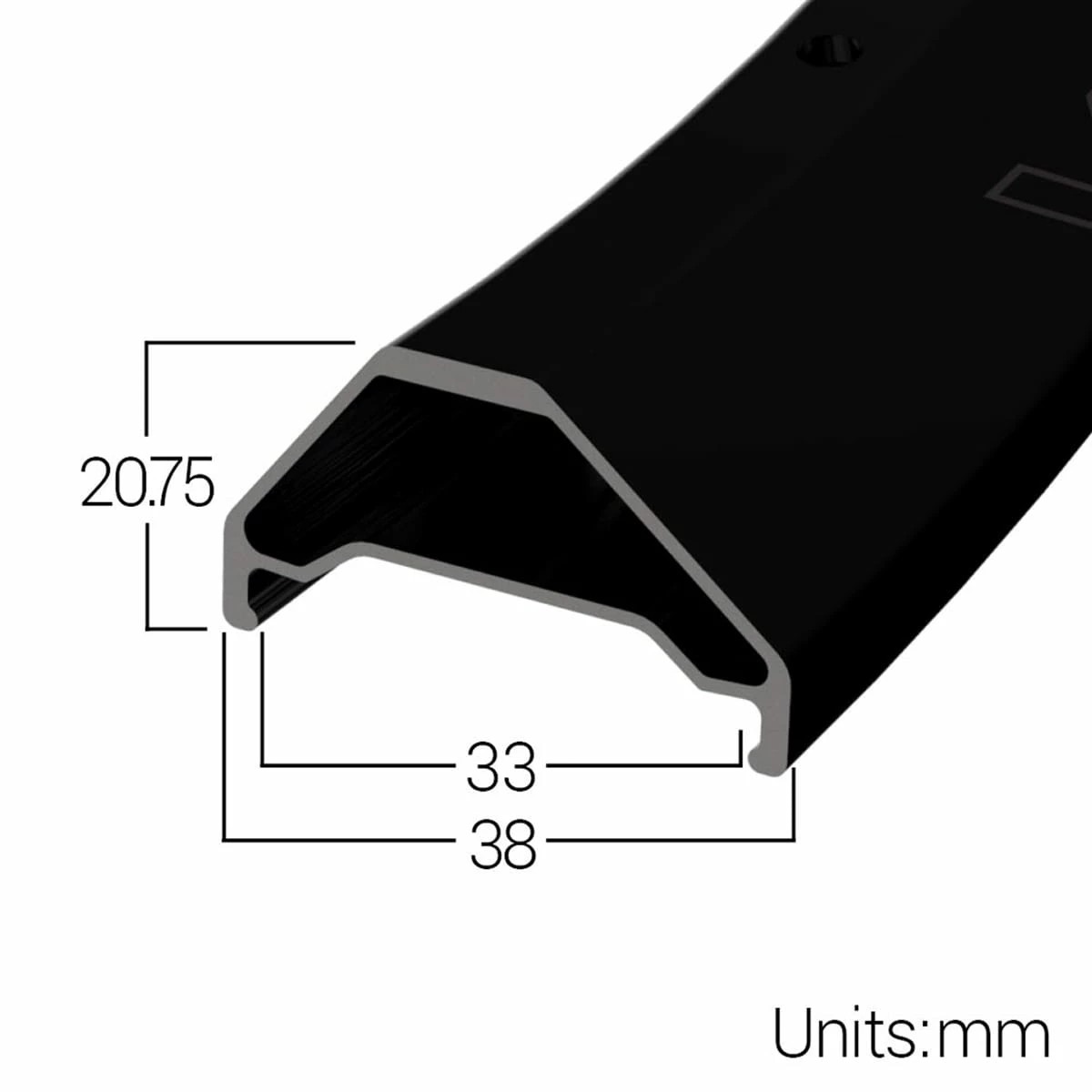Halo Vortex MT 29'' Boost Ruota Anteriore - Nero - immagine 2