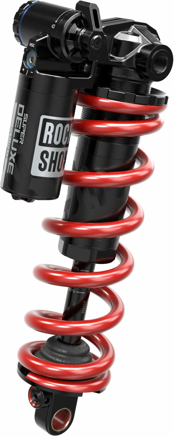 Rock-shox Super Deluxe Ultimate Coil RC2T, 225x75 Mm Standard/Trunnion - Nero