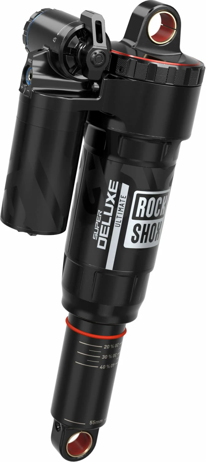 Rock-shox Super Deluxe Ultimate Debon Air+ RC2T, 230x62,5 Mm Standard/Standard - Nero