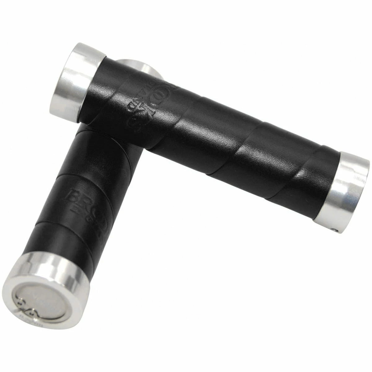 BROOKS Manopole Del Manubrio Sottili In Vera Pelle 130mm - Nero