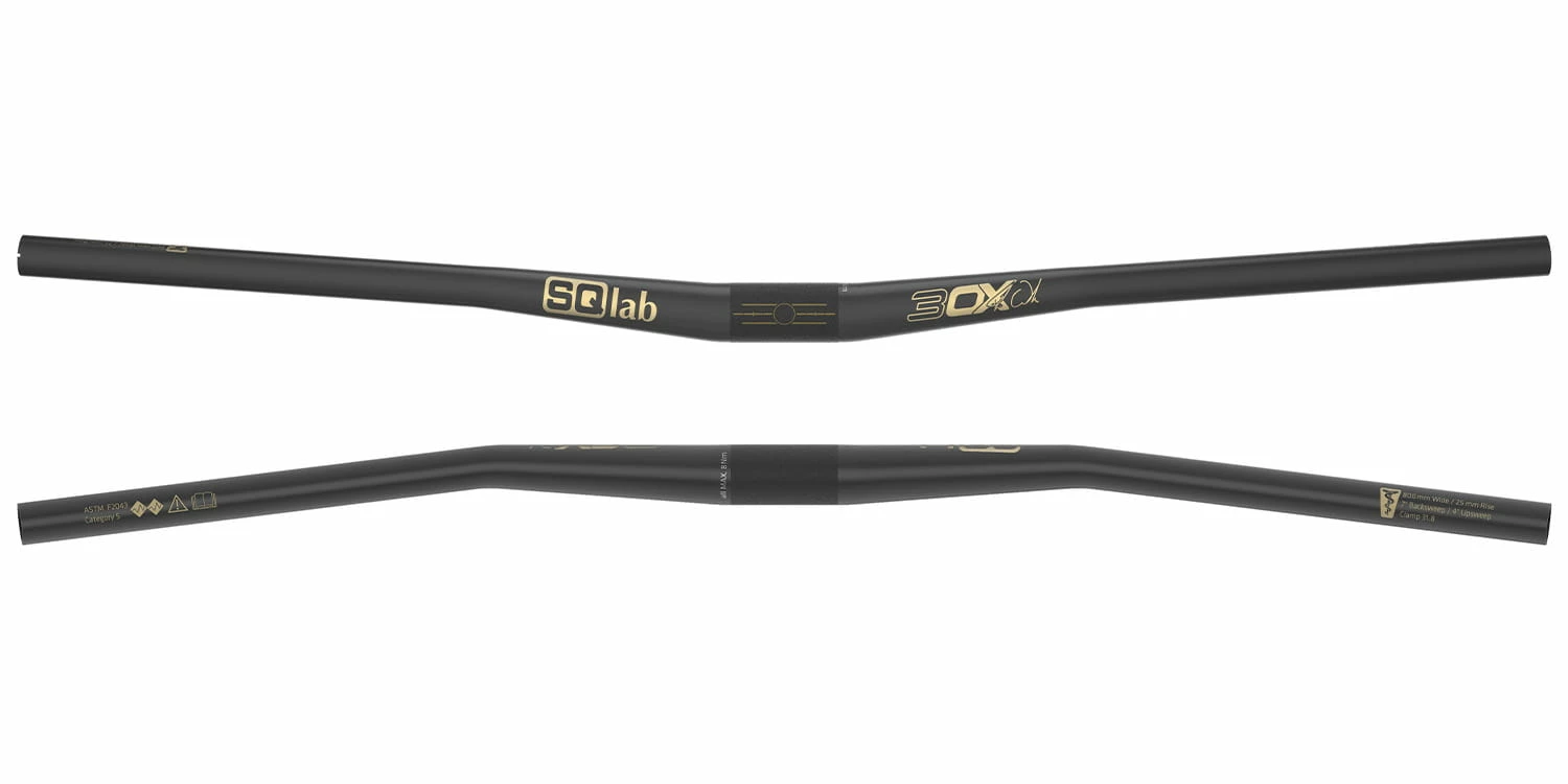 Sqlab 3OX Fabio Wibmer - Manubrio - Nero/Oro - immagine 2