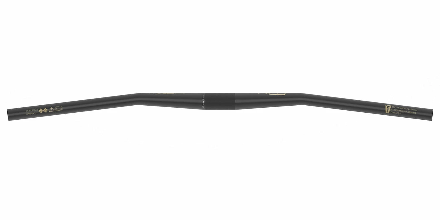 Sqlab 3OX Fabio Wibmer - Manubrio - Nero/Oro - immagine 3