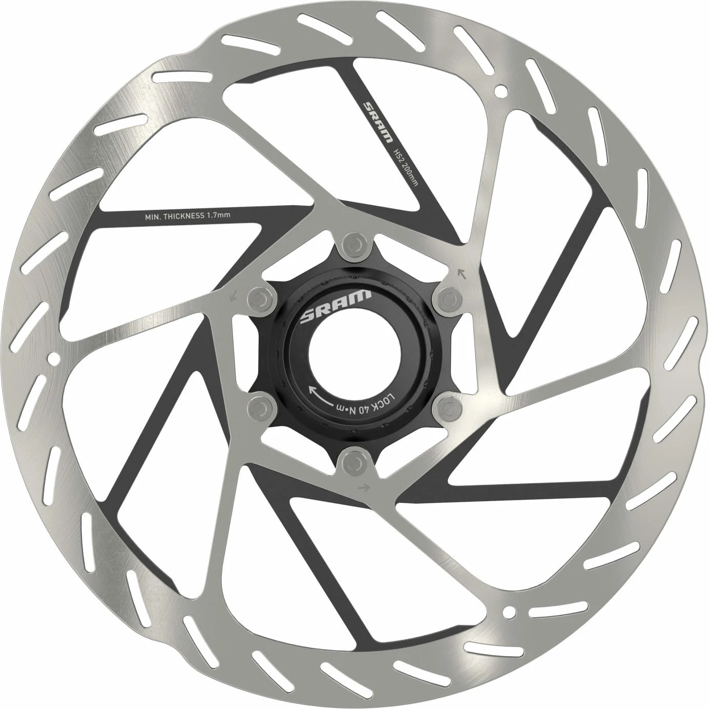 SRAM Disco Freno HS2 - Arrotondato - Centrelock - immagine 3