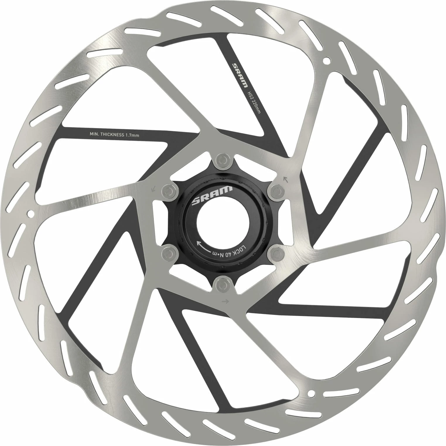 SRAM Disco Freno HS2 - Arrotondato - Centrelock - immagine 4