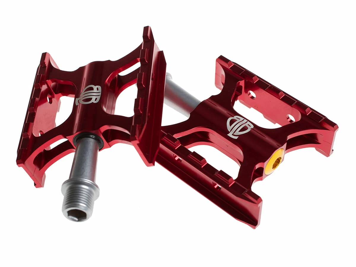 BLB Brick Lane Bikes Pedali Da Pista - Rosso - immagine 3