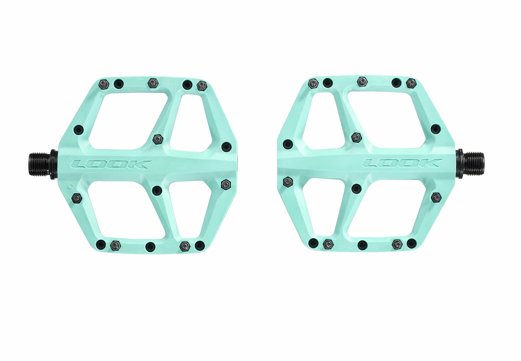 LOOK Pedali Per Bicicletta Trail ROC Fusion - Blu Ghiaccio - immagine 2