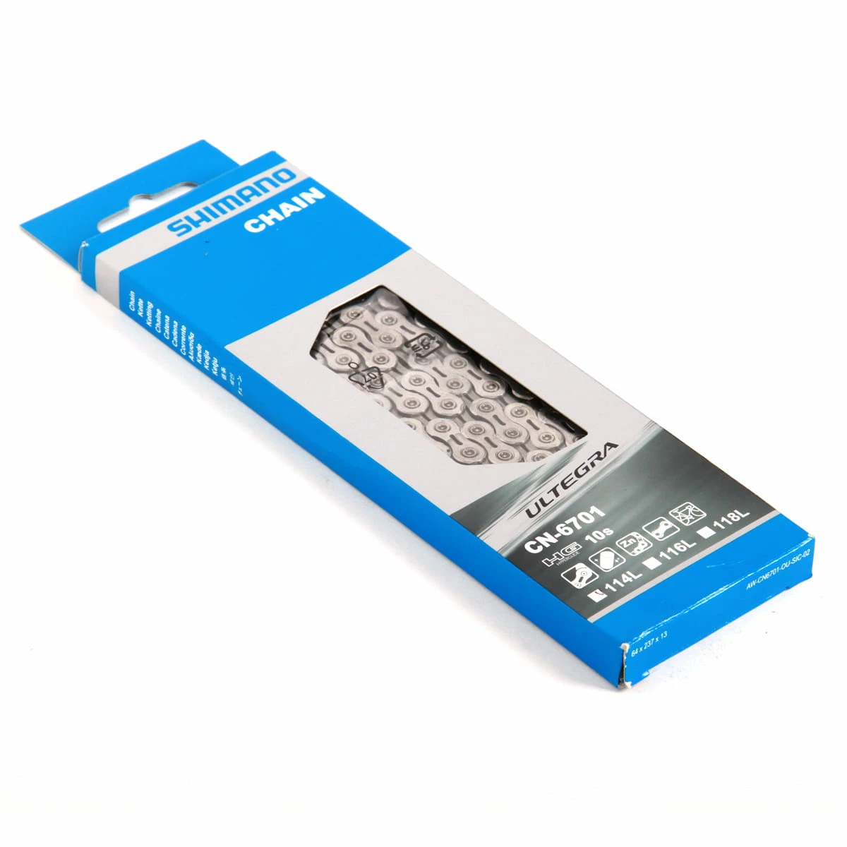 Shimano Ultegra CN-6701 Catena 10 Velocità Per Pedivelle A 2 Velocità - immagine 2