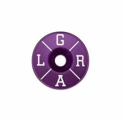 LOOSE RIDERS Cappuccio A Stelo X Logo - Viola